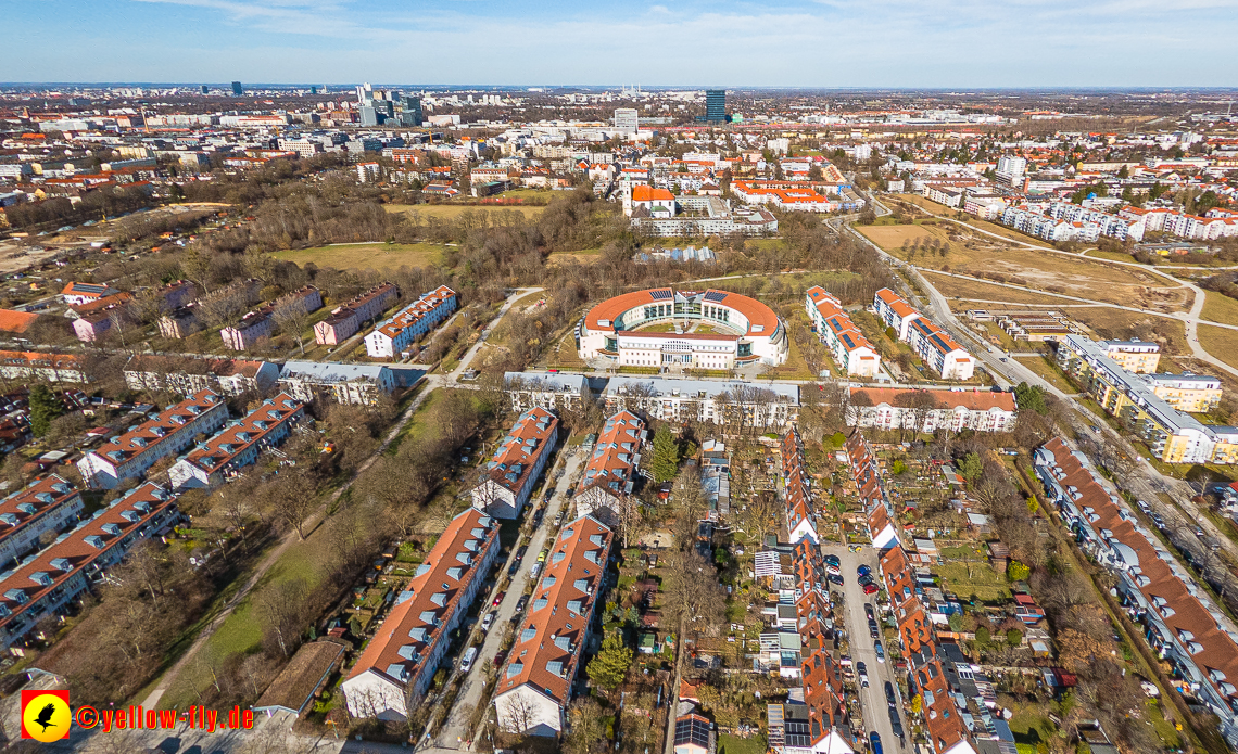 20.02.2023 - der Hachinger Bach zwischen Berg am Laim und Neuperlach